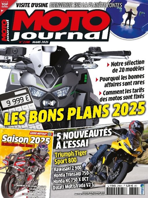 Title details for Moto Journal by Editions Lariviere SAS - Available